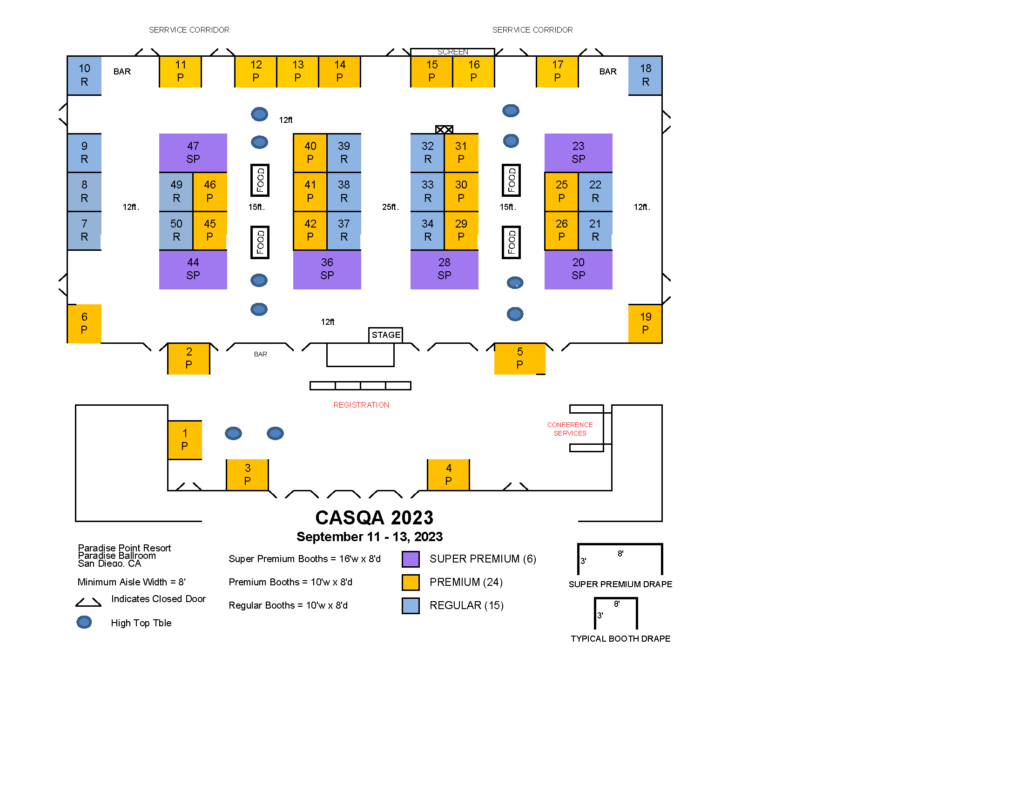 Exhibitors 1 2023 Floor Plan 3.5
